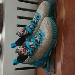 LeBron 16 South Beach sneakers
